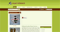 Desktop Screenshot of loyalinfotech.com